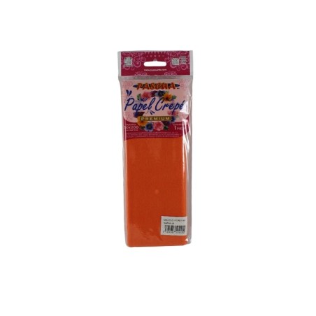 PAPEL CREPE NARANJA