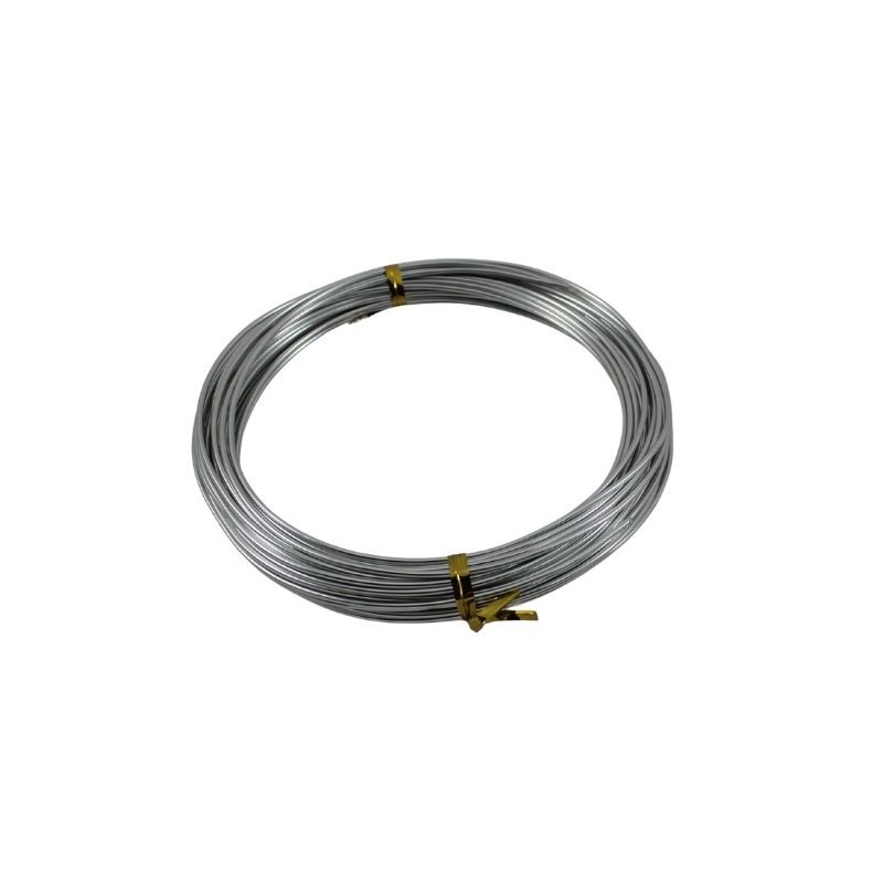ALAMBRE ALUMINIO PLATA