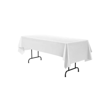 MANTEL DE PLÁSTICO BLANCO