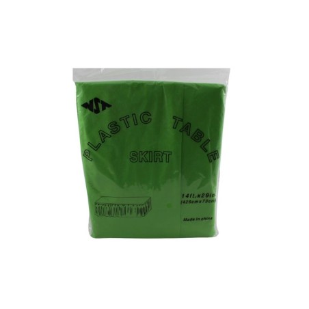 FALDILLA PARA MESA VERDE LIMÓN
