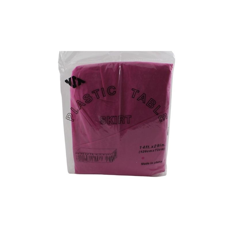 FALDILLA PARA MESA FUCSIA