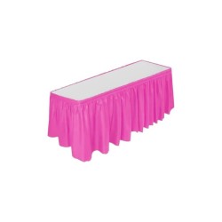 FALDILLA PARA MESA FUCSIA