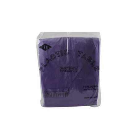 FALDILLA PARA MESA MORADA