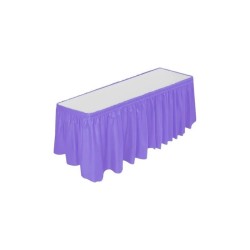FALDILLA PARA MESA MORADA