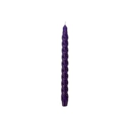 VELA ESPIRAL MORADA