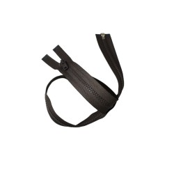 CIERRE PARA CHAMARRA 60CM GRIS FUERTE
