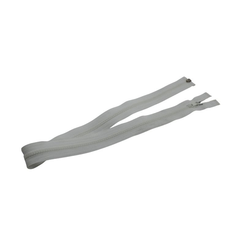 CIERRE PARA CHAMARRA 70CM BLANCO