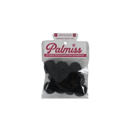 POM POM 25MM NEGRO