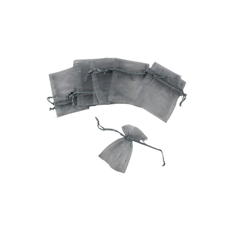 BOLSITA DE ORGANZA 3X4 PLATA