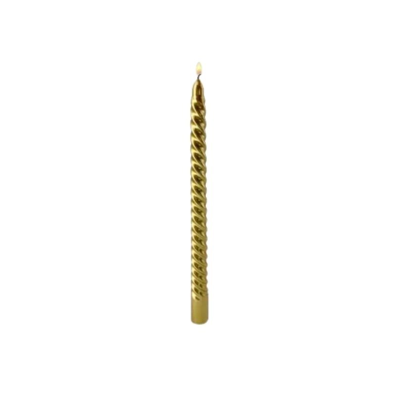 VELA ESPIRAL DORADA