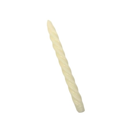 VELA ESPIRAL MARFIL
