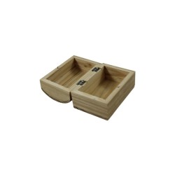 BAÚL DE MADERA 12X8X8CM