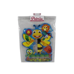 ABEJA C/ORUGA PAPEL CHINA