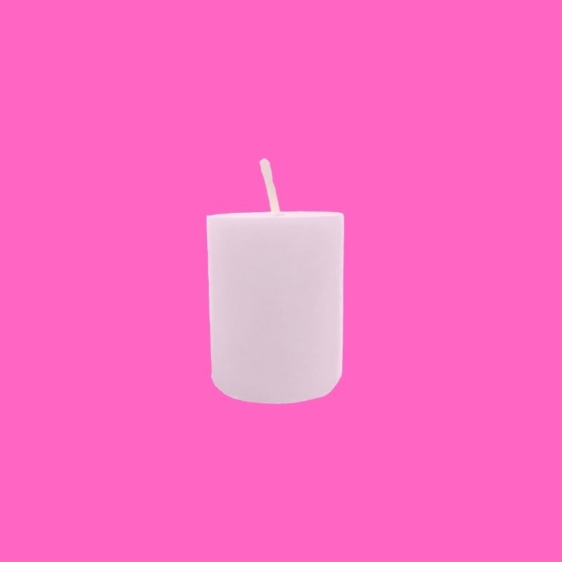 VELA VOTIVA BLANCO
