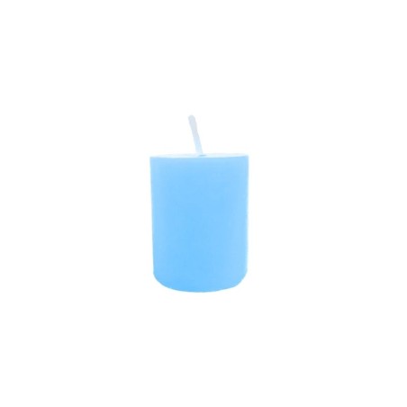 VELA VOTIVA AZUL CIELO