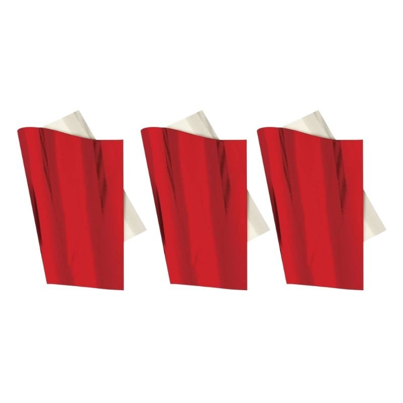 PAPEL METÁLICO ROJO