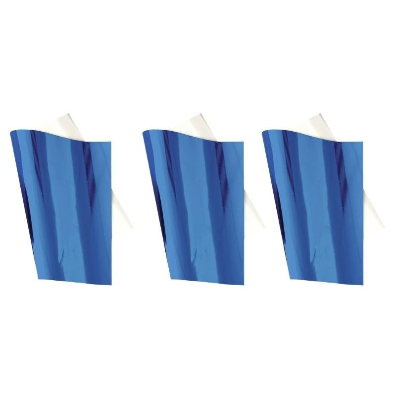 PAPEL METÁLICO AZUL REY