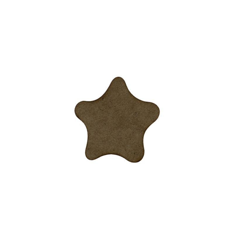 ESTRELLA DE MADERA 9CM