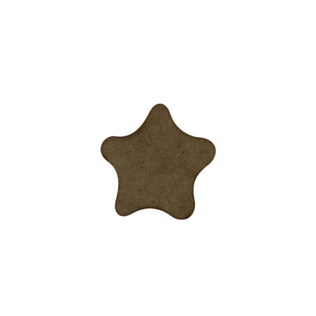 ESTRELLA DE MADERA 9CM