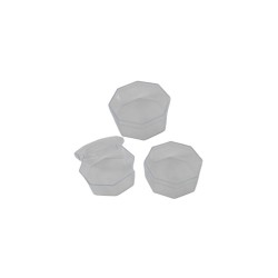 CAJA ACRÍLICA HEXAGONAL 3.25