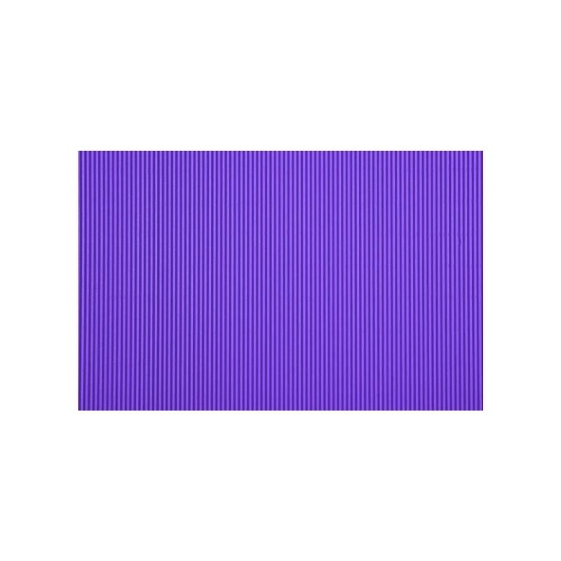 CARTÓN CORRUGADO MORADO