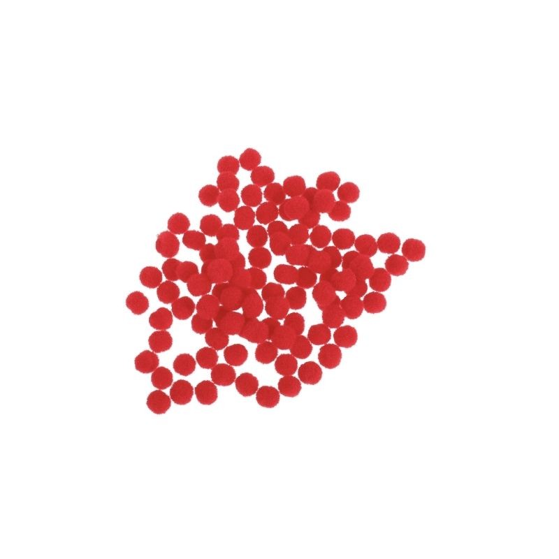 POM POM 13MM ROJO