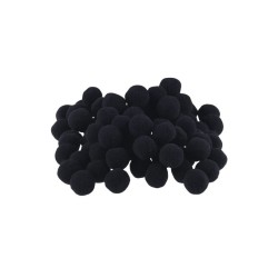 POM POM 13MM NEGRO