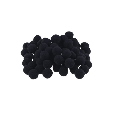 POM POM 13MM NEGRO