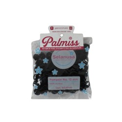 POM POM 13MM NEGRO