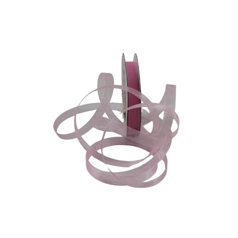 LISTÓN ORGANZA LISO NUM 1.5 ROSA