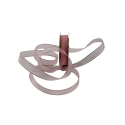 LISTÓN ORGANZA ORILLA LUREX NUM 3 ROSA
