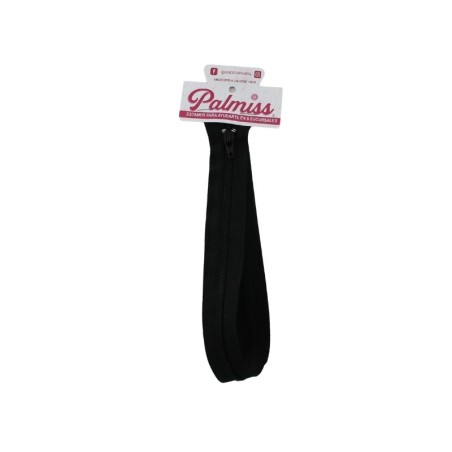 CIERRE DE PLÁSTICO 45CMS NEGRO