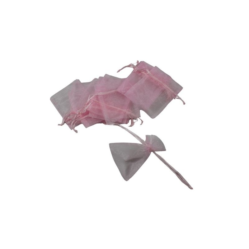 BOLSITA DE ORGANZA 3X4 ROSA