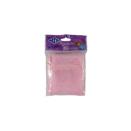 BOLSITA DE ORGANZA 3X4 ROSA