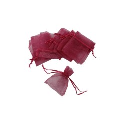 BOLSITA DE ORGANZA 3X4 FUCSIA