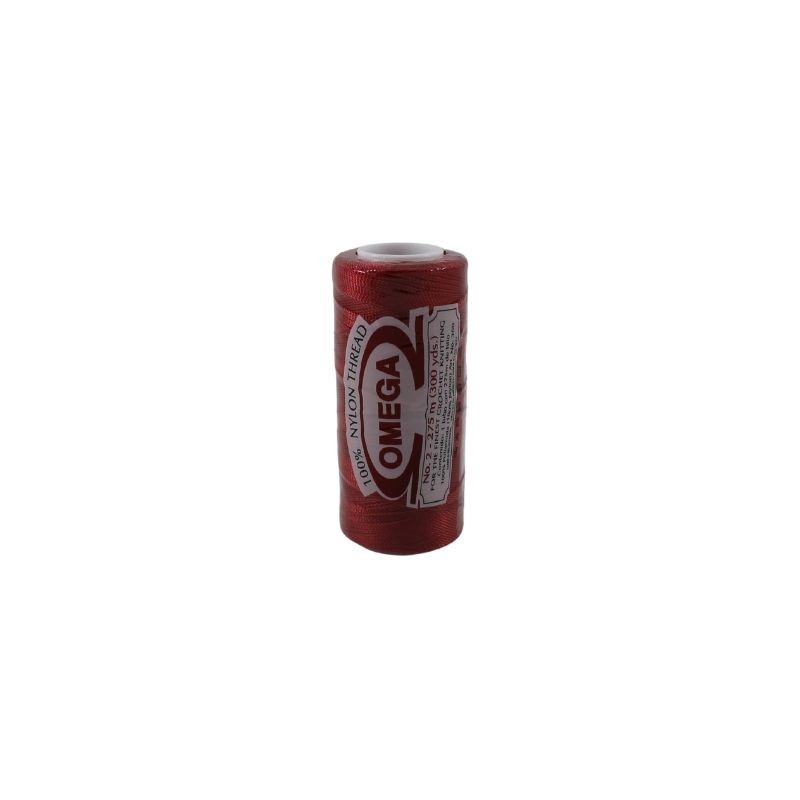 HILO NYLON NUM 2 ROJO