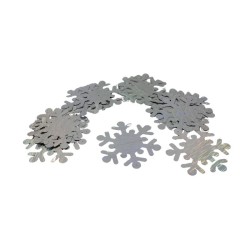 COPO DE NIEVE PLATA 8CM