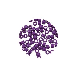 CUENTA PONY OPACA MORADO