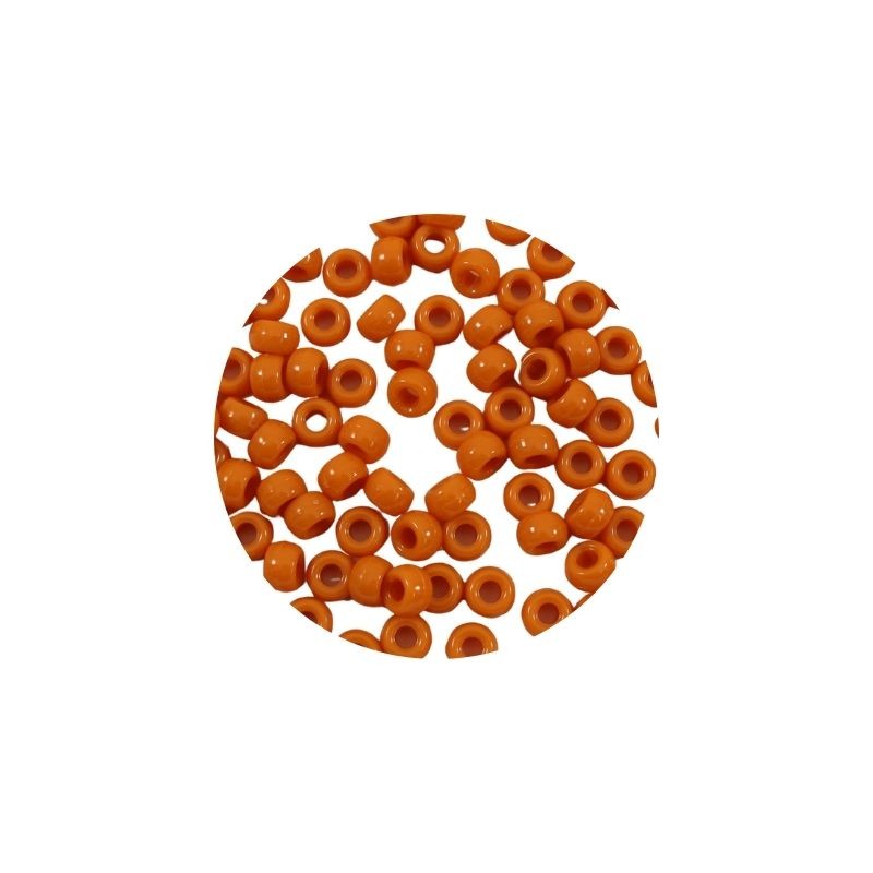 CUENTA PONY OPACA NARANJA