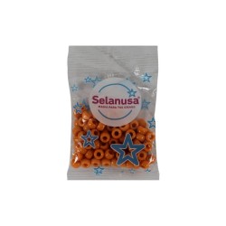 CUENTA PONY OPACA NARANJA