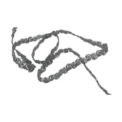 ESPIGUILLA METÁLICA GRECA PLATA