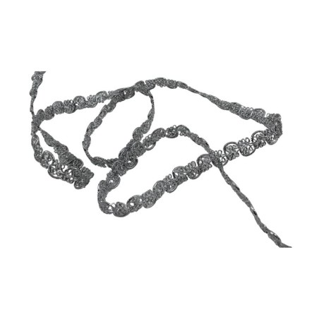 ESPIGUILLA METÁLICA GRECA PLATA
