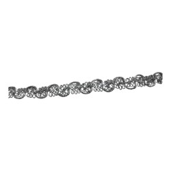 ESPIGUILLA METÁLICA GRECA PLATA