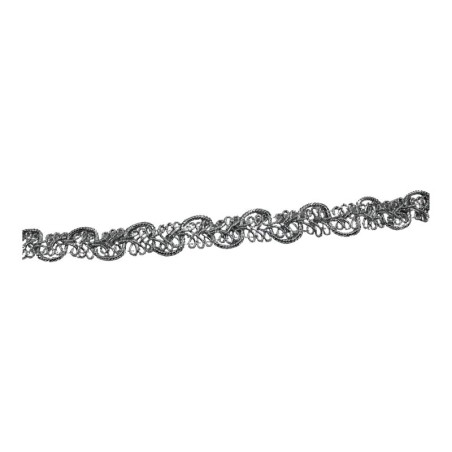 ESPIGUILLA METÁLICA GRECA PLATA