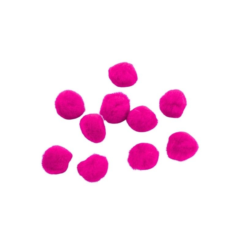 POM POM 25MM FUCSIA
