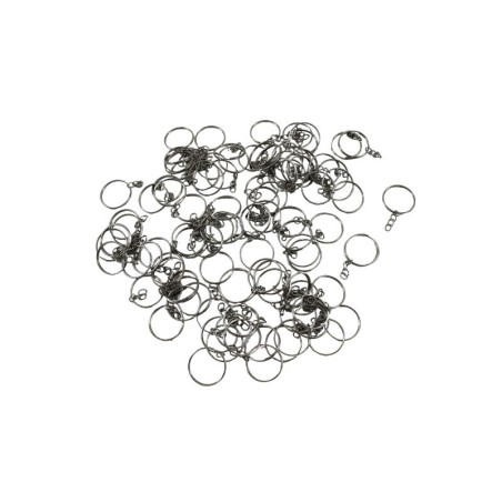 ARGOLLA PARA LLAVERO CON CADENA 2CM