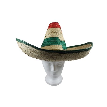 SOMBRERO TRICOLOR 55CMS
