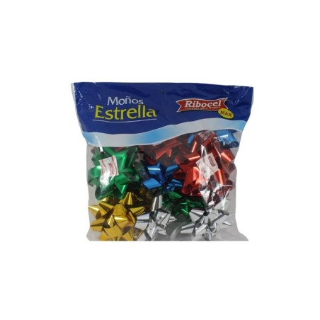 MOÑO ESTRELLA METALICO SURTIDO