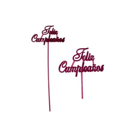 TOPPER FELIZ CUMPLEAÑOS