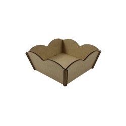 CAJA MDF CONICA 15X15CM